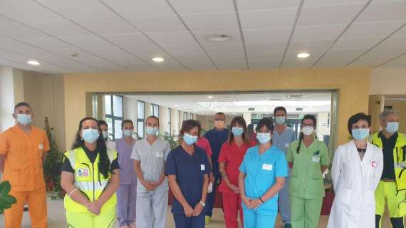 Quanti colori tra i dipendenti dell'Ospedale di Perugia! Una ventata di novità