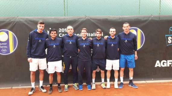 Vince la squadra B dello Junior Tennis Perugia contro Bergamo