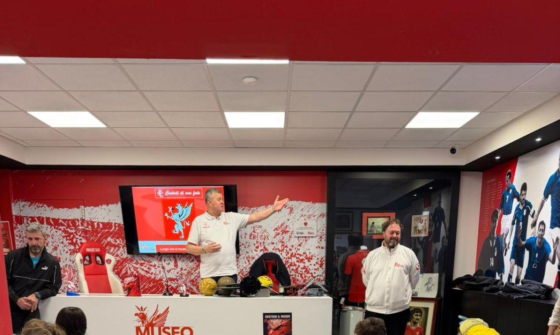 Gli alunni della scuola comunale dell’infanzia “Il Tiglio” sono stati ospiti al Museo dell'Ac Perugia 