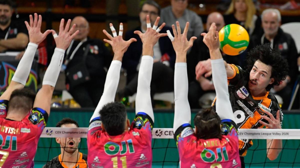 La Sir Perugia pronta pronta per l'impegno a Berlino in Champions League 