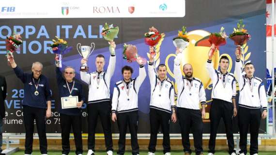 Che gioia! Perugia conquista a Roma la Coppa Italia di bocce!