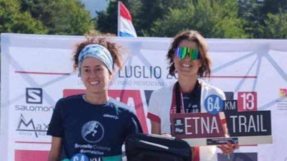 Che impresa per Giovanna Puma della Winner Foligno! Trionfo sui 64 km dell'Etna Trail!