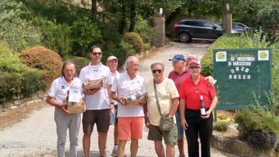 La gara al Golf & Country Club Caldese di Città di Castello: i vincitori