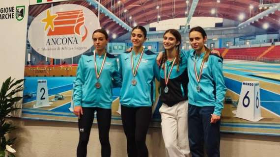 L'atletica perugina in trionfo ai campionati italiani giovanili indoor