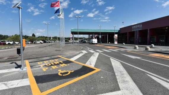 Nuovi voli dall'aeroporto di Perugia: Brindisi, Lamezia Terme, Olbia, Lampedusa e Londra Heathrow