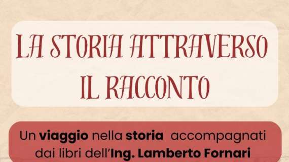 "La storia attraverso il racconto": il 6 marzo a Perugia un "viaggio" con i libri di Lamberto Fornari 