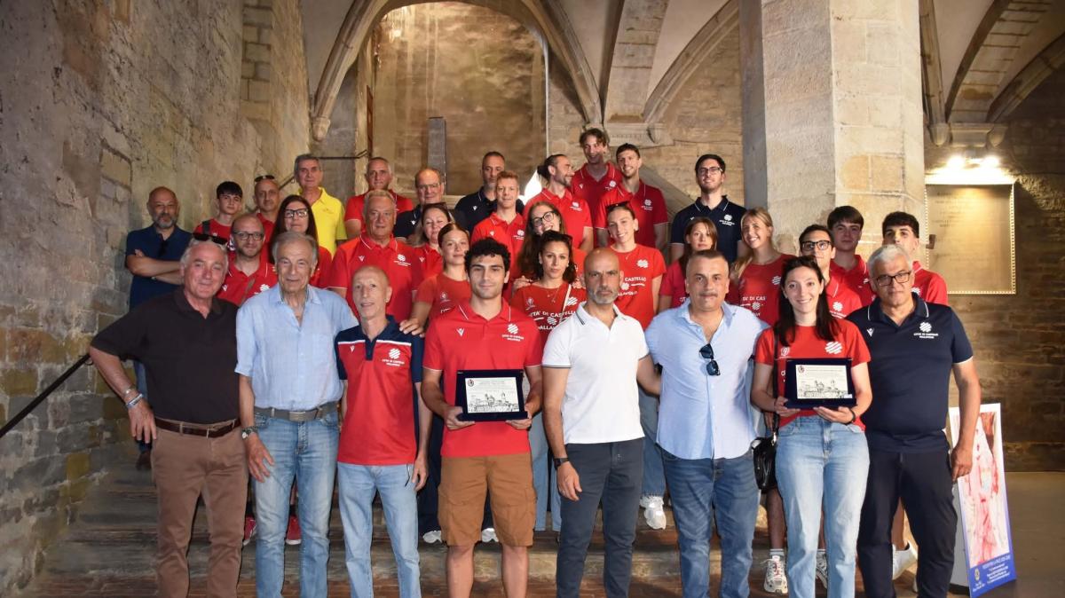 Città di Castello celebra i successi della pallavolo maschile e femminile con il doppio salto in B