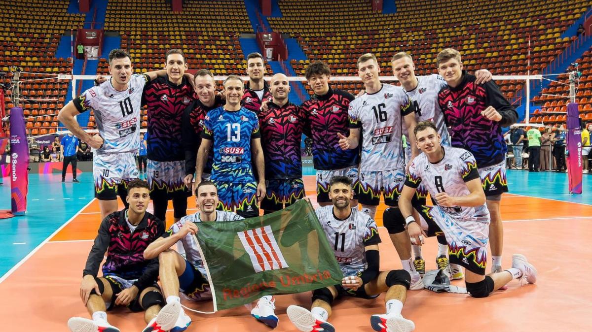 La Sir Perugia vince anche la seconda partita al Mondiale per Club: battuta Osaka al tie-break!