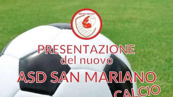 Pronti a scoprire il nuovo San Mariano Calcio: c'è la presentazione ufficiale!