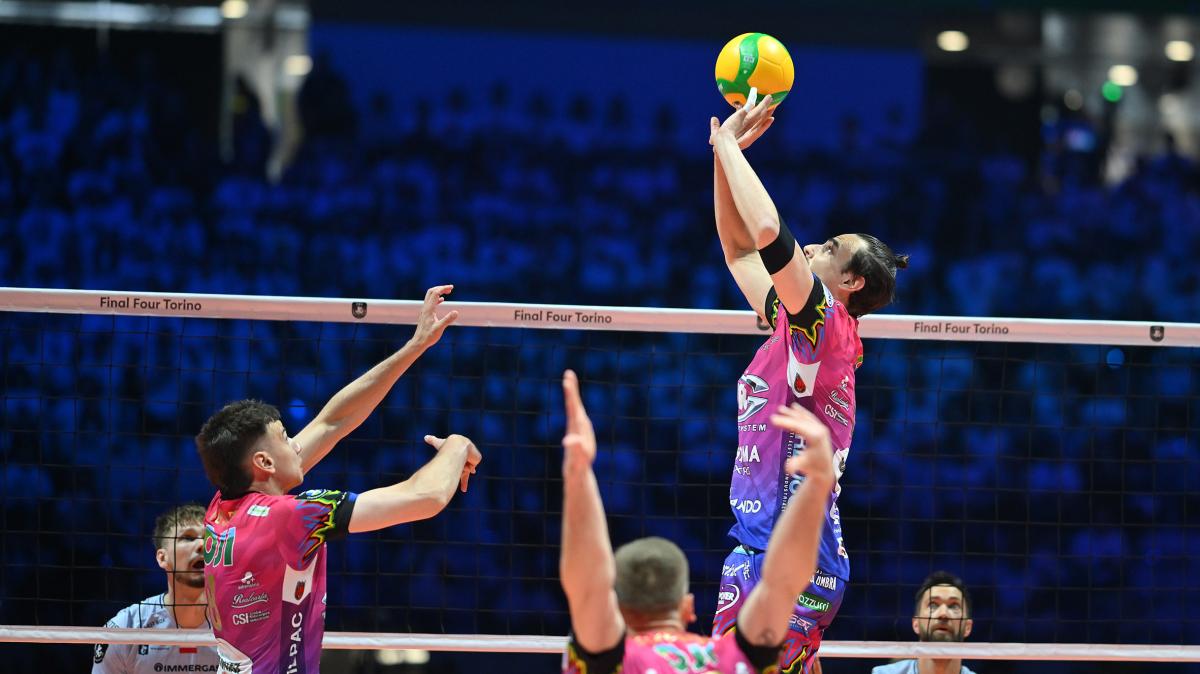 Spalti semivuoti a Torino per la Sir Perugia che va in finale di Champions League affossando (3-0) Varsavia