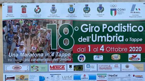 La seconda tappa del Giro podistico dell'Umbria: a Città della Pieve i soliti vincitori
