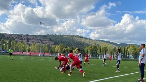Il bilancio alla fine del girone di andata dell'Under 16 del Perugia
