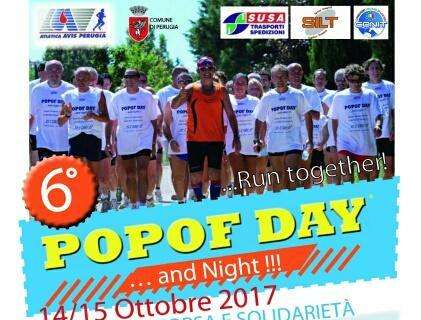 Torna a Perugia il "Popof Day": sabato e domenica al Percorso Verde si correrà per 24 ore!