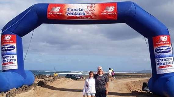 Che bravi Massimiliano e Lorena a Furteventura! Iniziata la gara podistica a tappe all'isola delle Canarie