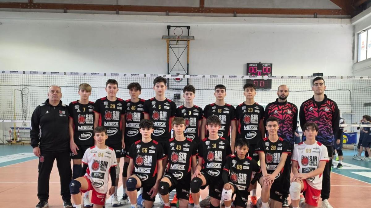 L'Under 14 della Sir Susa Scai Perugia vola in finale-scudetto della Boy League 2026