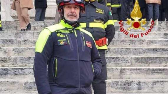 Anche Blinky va in pensione: un grazie dai vigili del fuoco di Perugia 