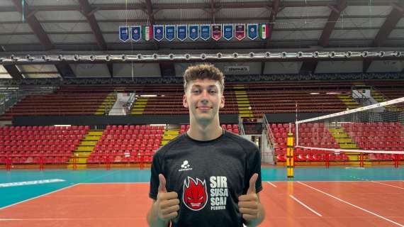 Un nuovo schiacciatore con la Sir Safety Perugia: benvenuto Adrien Roure!