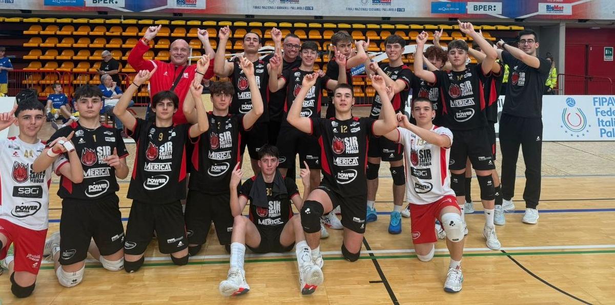 L'Under 17 della Sir Perugia è tra le prime 16 in Italia della categoria: finali in corso a Caorle 