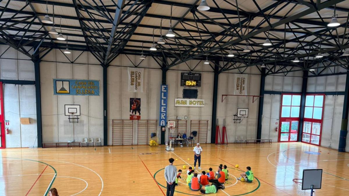 Avviata l'attività del "Baskin Ellera", progetto di pallacanestro inclusiva