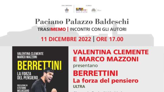 Un incontro dedicato al campione di tennis Matteo Berrettini: domenica a Paciano