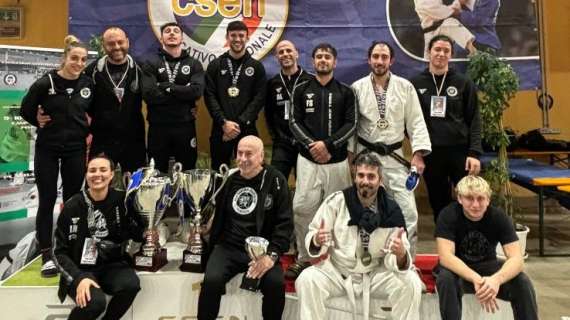 Per il Sakura Judo Ponte San Giovanni la gioia della conferma di campioni italiani Csen 