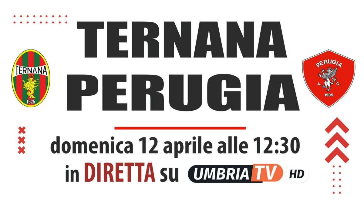 Ternana-Perugia senza tifosi del Grifo, ma in diretta integrale su Umbria Tv