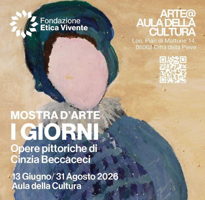 Dal 13 giugno al 31 agosto a Città della Pieve la mostra "I giorni" di Cinzia Beccaceci