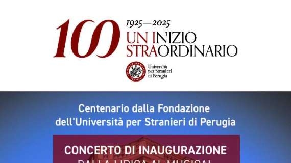 Presentata l'attività musicale per i 100 anni dalla fondazione dell'Università per Stranieri organizzata dall’A.Gi.Mus. di Perugia 