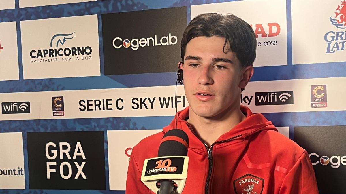"Giocare al Curi è un'emozione unica, soprattutto dopo aver fatto l'intera trafila nel settore giovanile del Perugia"