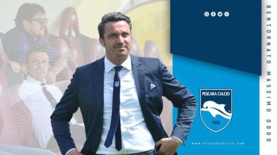 Dopo la certezza ecco l'ufficialità: Massimo Oddo è l'allenatore di quel Pescara "salvato" ai playout!
