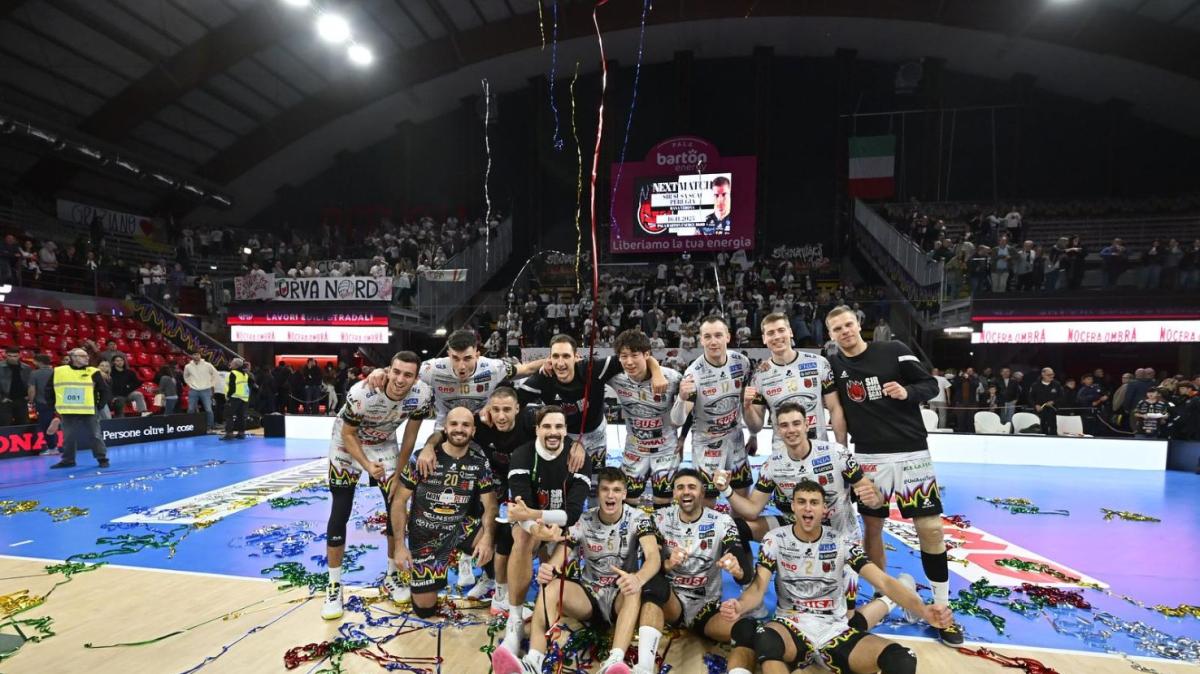Così è andata la partita di ieri sera della Sir Susa Vim Perugia contro Cuneo