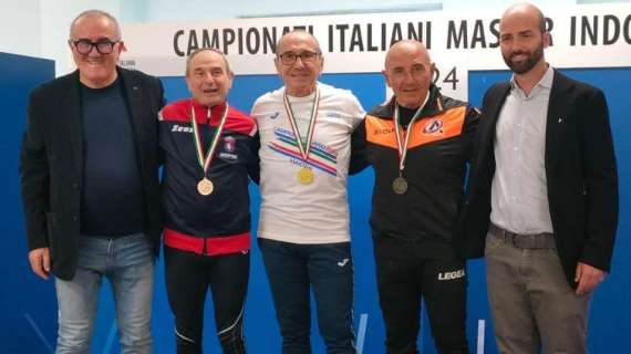 Quanti successi! Per l'Athlon Bastia tante gioie ai Campionati italiani master indoor di atletica leggera