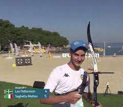 Che bravo Matteo! Regala all'Umbria un argento nel tiro con l'arco ai campionat europei