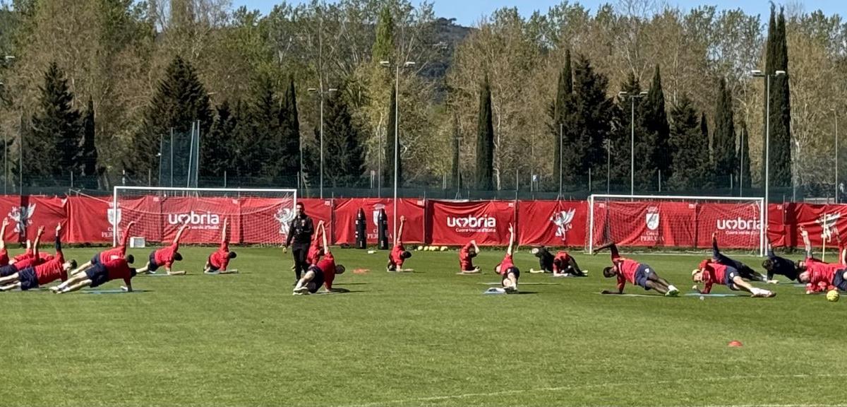 Allenamento del mercoledì a porte aperte per il Perugia: atteso il grande calore dei tifosi