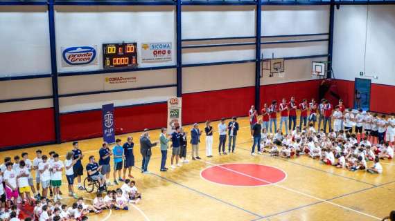 La grande festa della pallacanestro con la presentazione del Gruppo Basket Academy