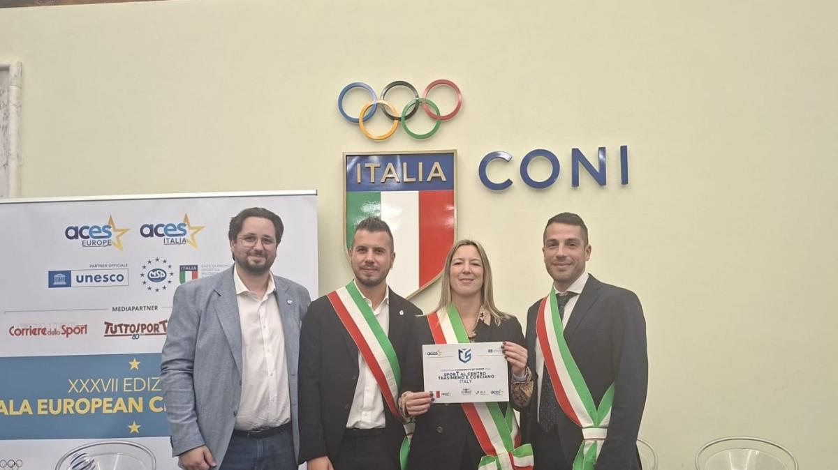 I Comuni di Corciano, Passignano e Castiglione del Lago pronti ad un 2026 all'insegna dello sport