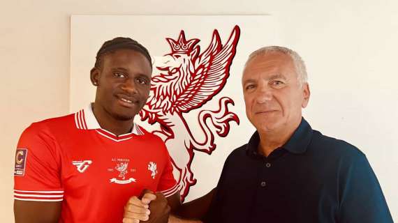 E' ufficiale l'ingaggio da parte del Perugia del difensore Nwanege
