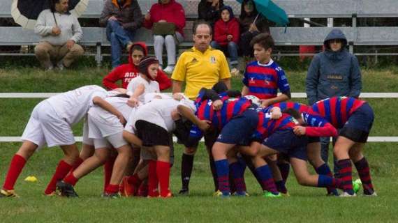 Divertente concentramento giovanile di rugby a Pian di Massiano vinto dal Cus Perugia