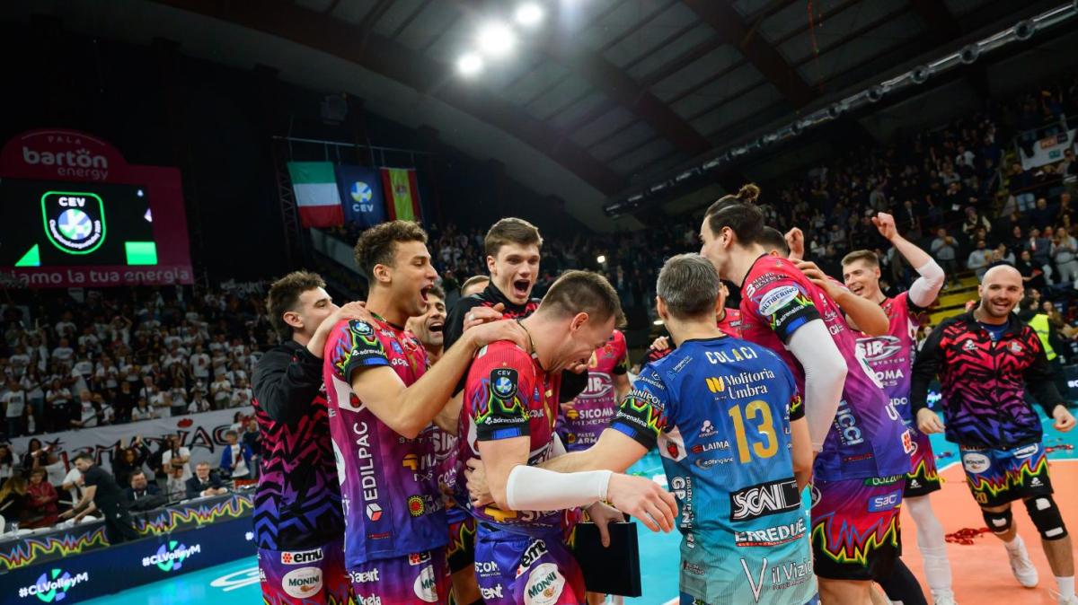 Lunedì 6 aprile al Pala Barton si gioca alle 17.30 gara-1 della semifinale Sir Perugia-Piacenza