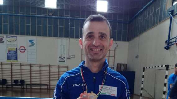 Che gioia per l'Umbria! Stefano conquista ben tre medaglie ai campionati italiani per trapiantati!