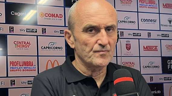 "Di mercato non parlo più e voglio concentrarmi sul campo su un Perugia che ha delle potenzialità"