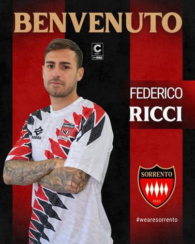 L'ex grifone Ricci è un nuovo acquisto del Sorrento in Serie C