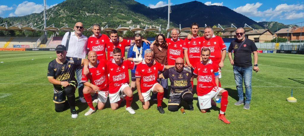 Vola il Perugia Calcio Paralimpico grazie al fantastico bomber Silvestri