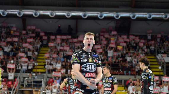 Domani la Sir Susa Vim Perugia sarà impegnata a Verona in Superlega