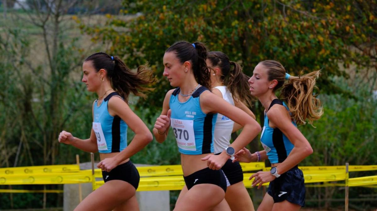 L'Arcs Cus Perugia protagonista con le proprie atlete al Cross Valmusone di Osimo