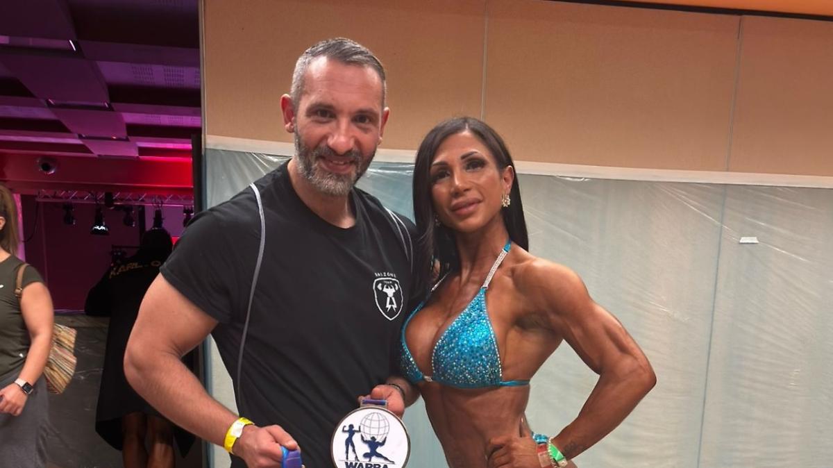 Da Samanta ed Enrico le soddisfazioni nel bodybuilding per la Palestra Reload di Ellera di Corciano