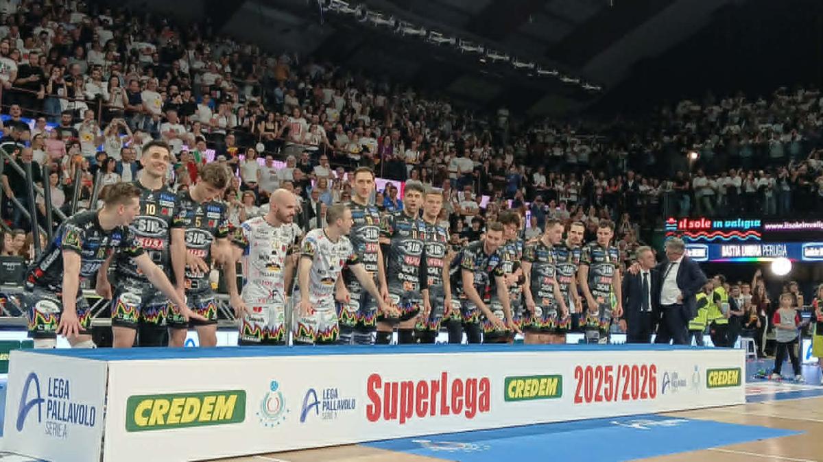 Sir Susa Scai Perugia-Cucine Lube Civitanova 3-1: il tabellino