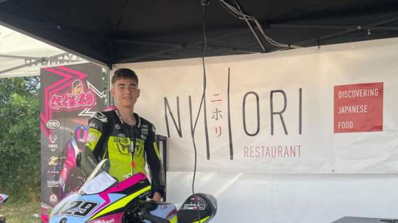 Complimenti Tommy! Per il pilota orvietano Ubaldini il primo podio nel 2025 con la moto del Team Pileri