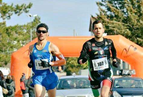 Stramarzolina di corsa a Capanne: ordine di arrivo maschile 21 km con Giuseppe e Matteo primi tra gli italiani