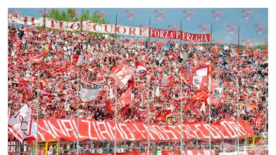Il Perugia si raccomanda con voi tifosi "Non partite per Frosinone senza biglietto!"